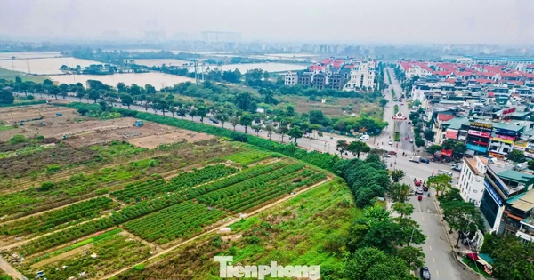 Hiện trạng khu đất làm công viên, quảng trường nhạc nước gần 100ha ở Hà Nội