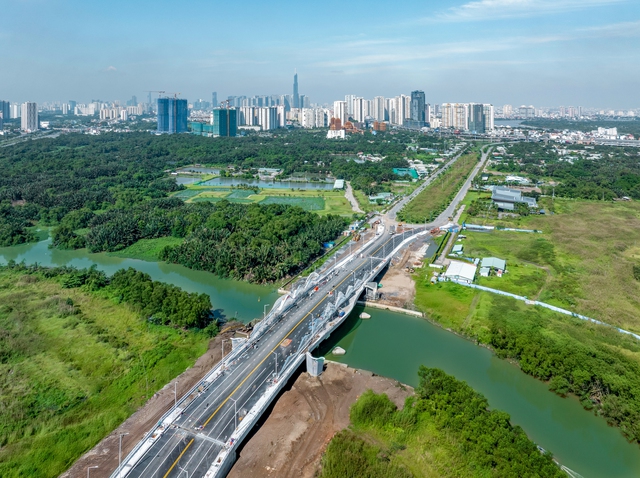 Vẽ lại bản đồ giao thông khu Đông: Tuyến đường dài 660m xuyên qua đô thị quốc tế “tỷ đô” chuẩn bị thông xe, giảm ùn tắc cho nút giao lớn nhất TP HCM - Ảnh 8