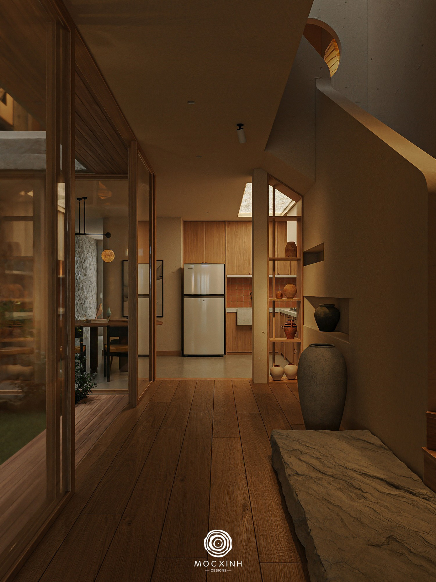 Ngôi nhà thiết kế đậm phong cách truyền thống miền Bắc - Ảnh 17