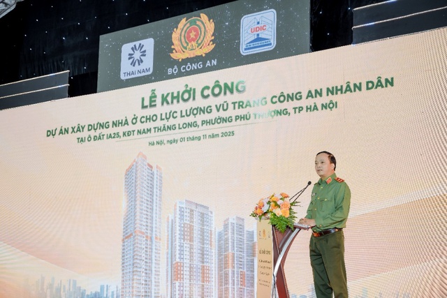 Dự án IA25 Nam Thăng Long: Kiến tạo “tổ ấm” cho cán bộ chiến sĩ Công an nhân dân - Ảnh 1