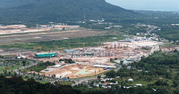 Dự án mở rộng Cảng Hàng không Phú Quốc đột phá tiến độ thi công để đón APEC 2027