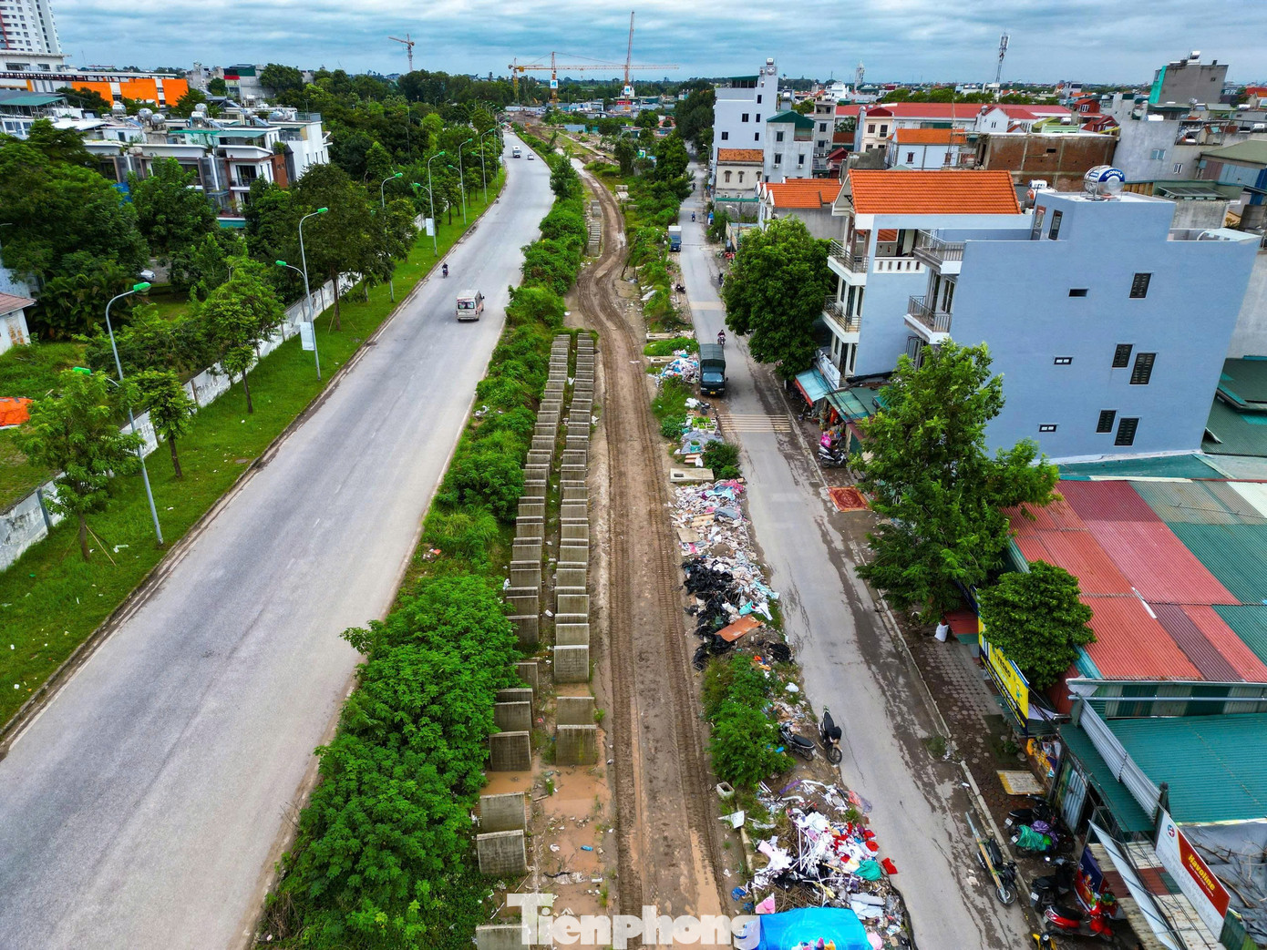 Toàn cảnh tuyến đường hơn trăm tỉ nối hai vành đai Hà Nội đang dần hoàn thiện - Ảnh 5