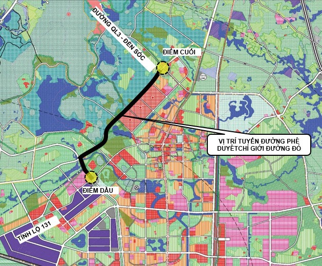 Tin vui cho người dân Hà Nội: Sắp có tuyến đường dài 4km, rộng từ 40-50m nối từ đường Võ Nguyên Giáp đến KĐT vệ tinh Sóc Sơn - Ảnh 1