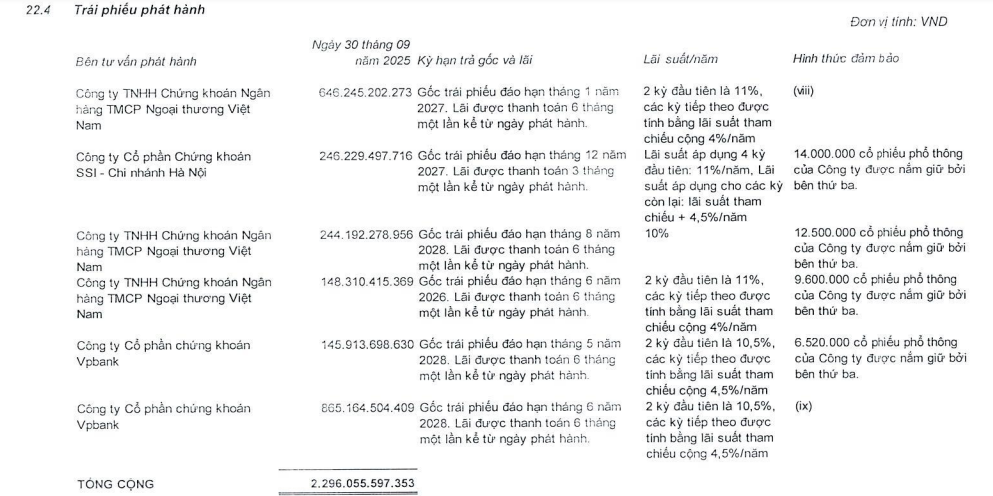 Văn Phú huy động 135 tỷ đồng trái phiếu, được đảm bảo bằng cổ phần của Chủ tịch Tô Như Toàn - Ảnh 1