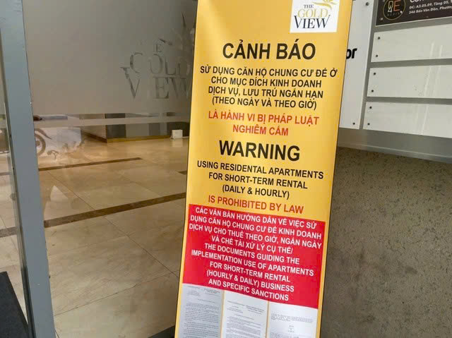 Sở Xây dựng TP HCM gửi báo cáo lên UBND TP về việc thí điểm cho thuê căn hộ chung cư ngắn hạn - Ảnh 1