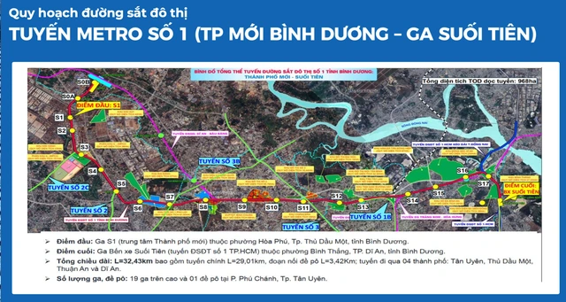‘Đường đi’ của 2 tuyến metro kết nối khu trung tâm TP.HCM đến Bình Dương (cũ) - Ảnh 2