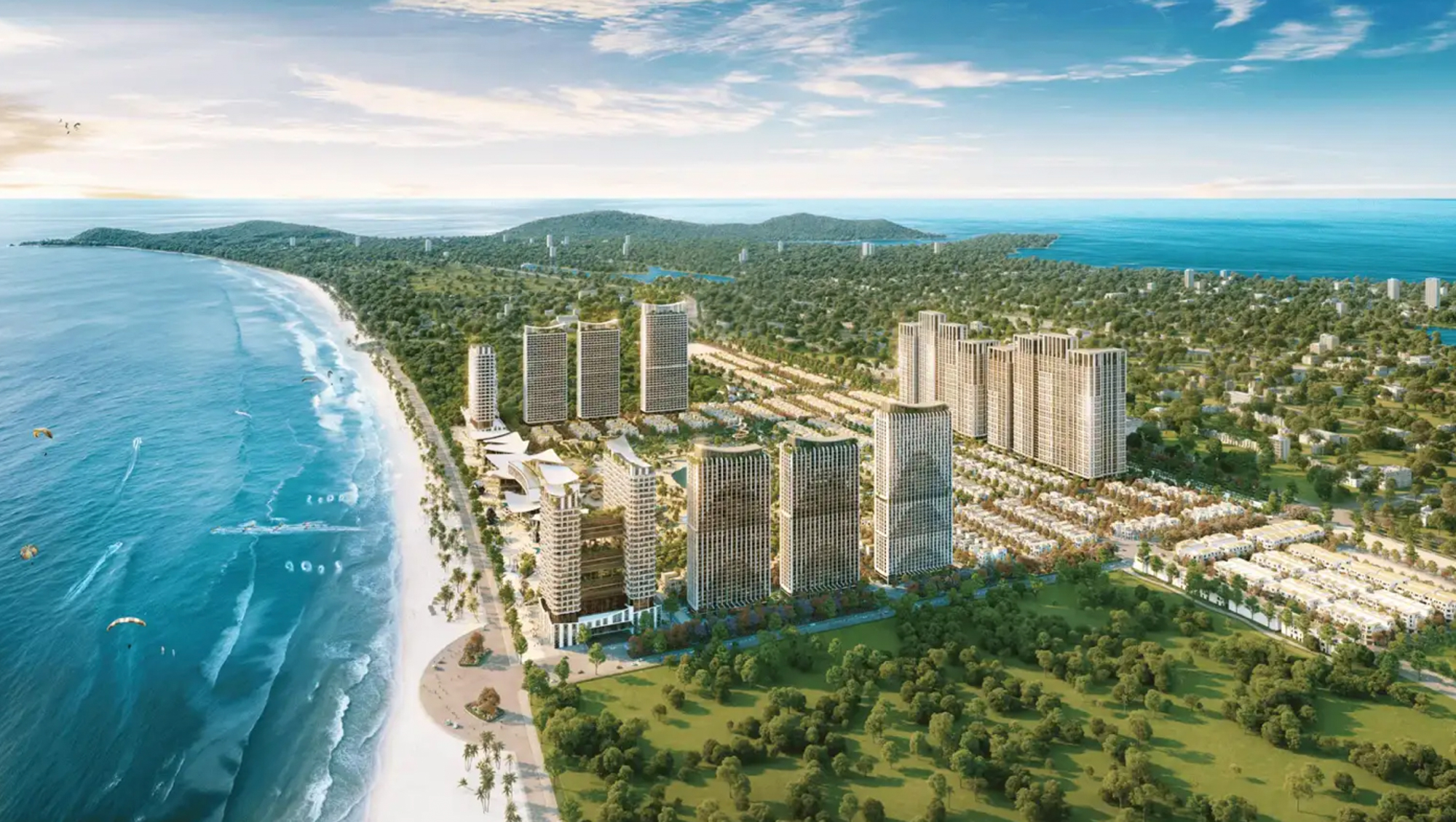 Tiến độ gây sốc tại đại đô thị lớn nhất của Sun Group ở Vũng Tàu: Hơn 4.000 công nhân xây dựng, công viên nước lớn nhất miền Nam sắp mở, giá nhà phố vượt 200 triệu đồng/m2 - Ảnh 12