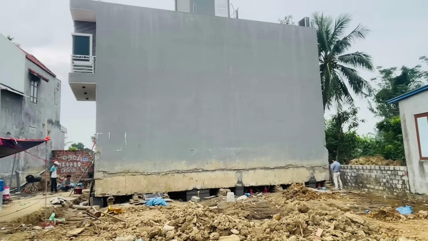 Ngôi nhà xây nhầm ở Hải Phòng về đúng vị trí nhưng phát sinh tình tiết bất ngờ - Ảnh 1