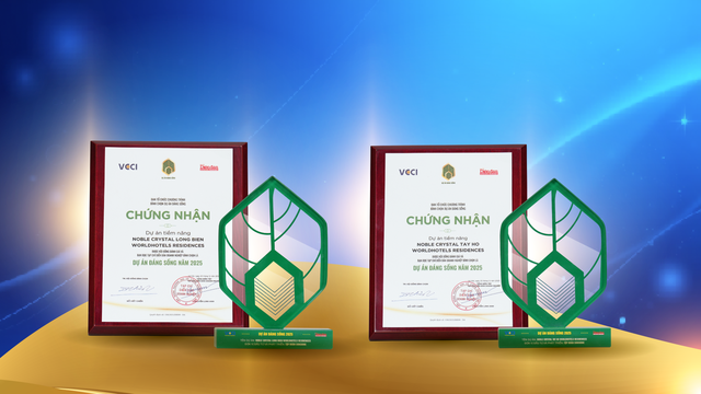 Hai dự án dòng Noble Crystal của Sunshine Group được vinh danh tại chương trình "Dự án đáng sống" 2025 - Ảnh 2