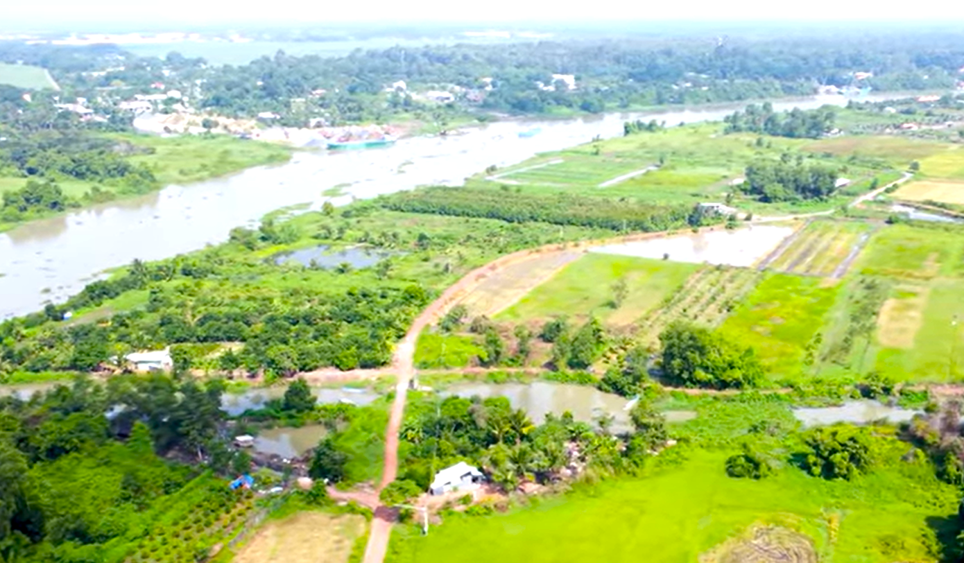 Nhìn từ trên cao khu vực sẽ có bến cảng, khu đô thị ven sông phía Bắc TPHCM - Ảnh 2