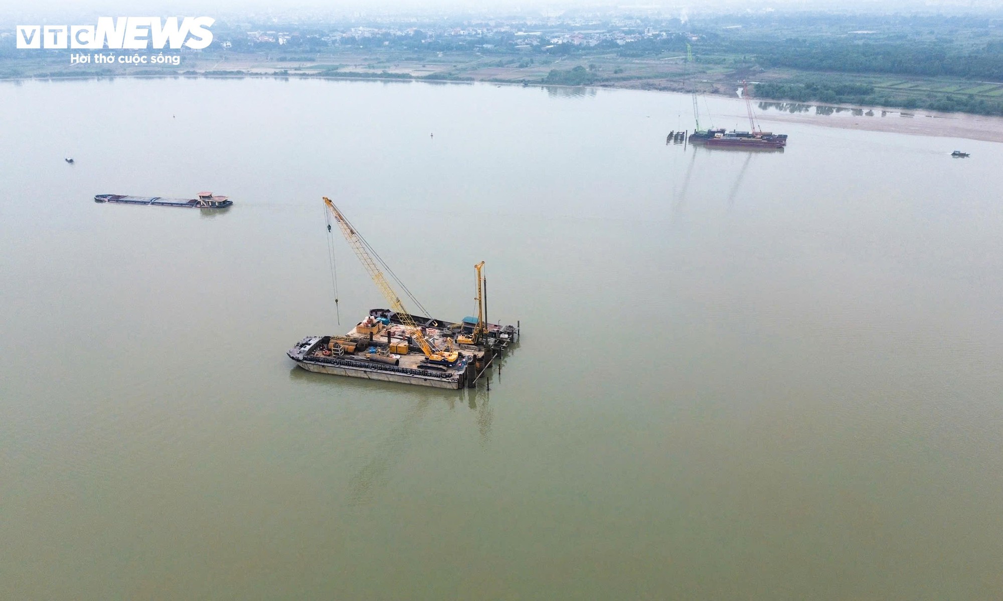 Hình hài cầu gần 12.000 tỷ đồng bắc qua sông Hồng, nối Hà Nội - Hưng Yên - Ảnh 11