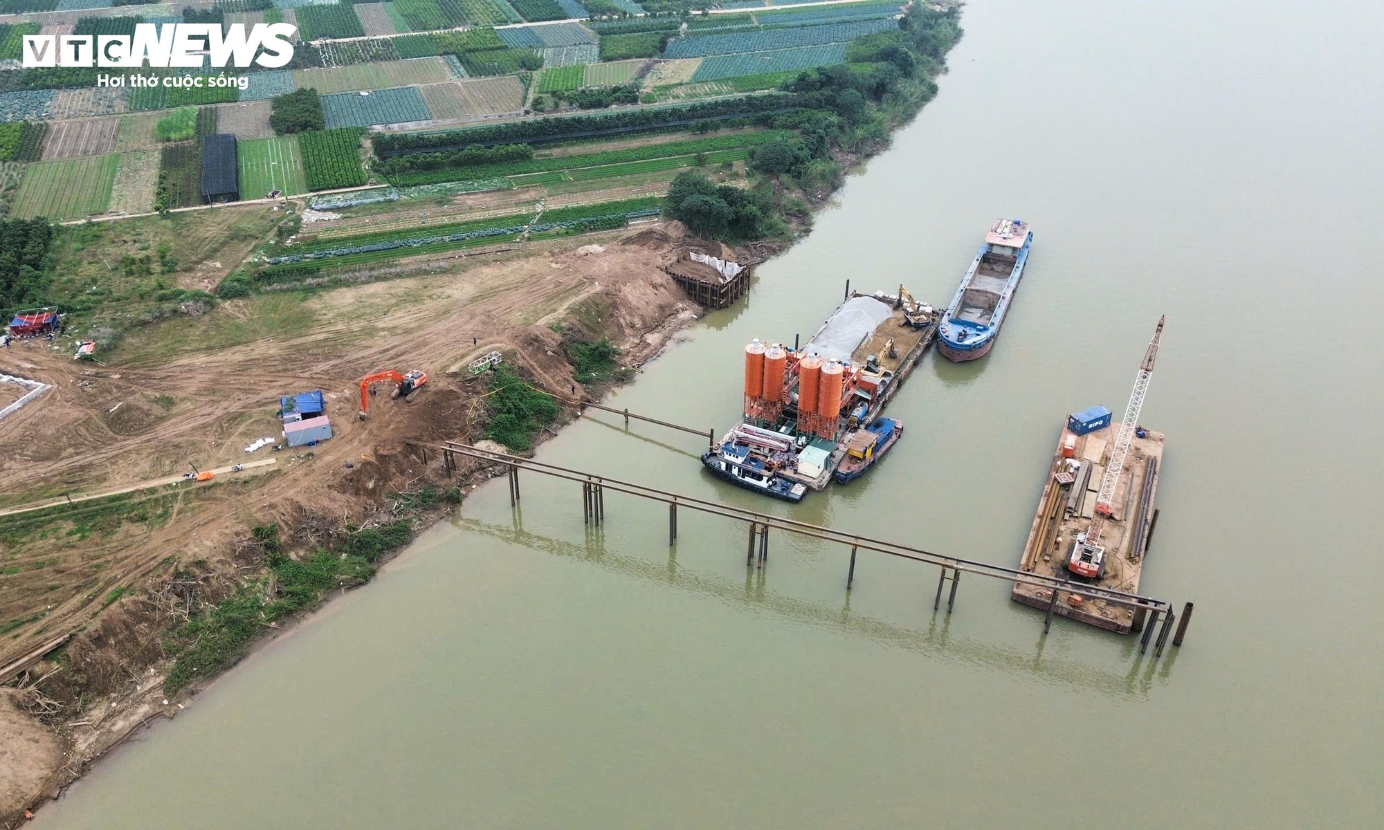 Hình hài cầu gần 12.000 tỷ đồng bắc qua sông Hồng, nối Hà Nội - Hưng Yên - Ảnh 5