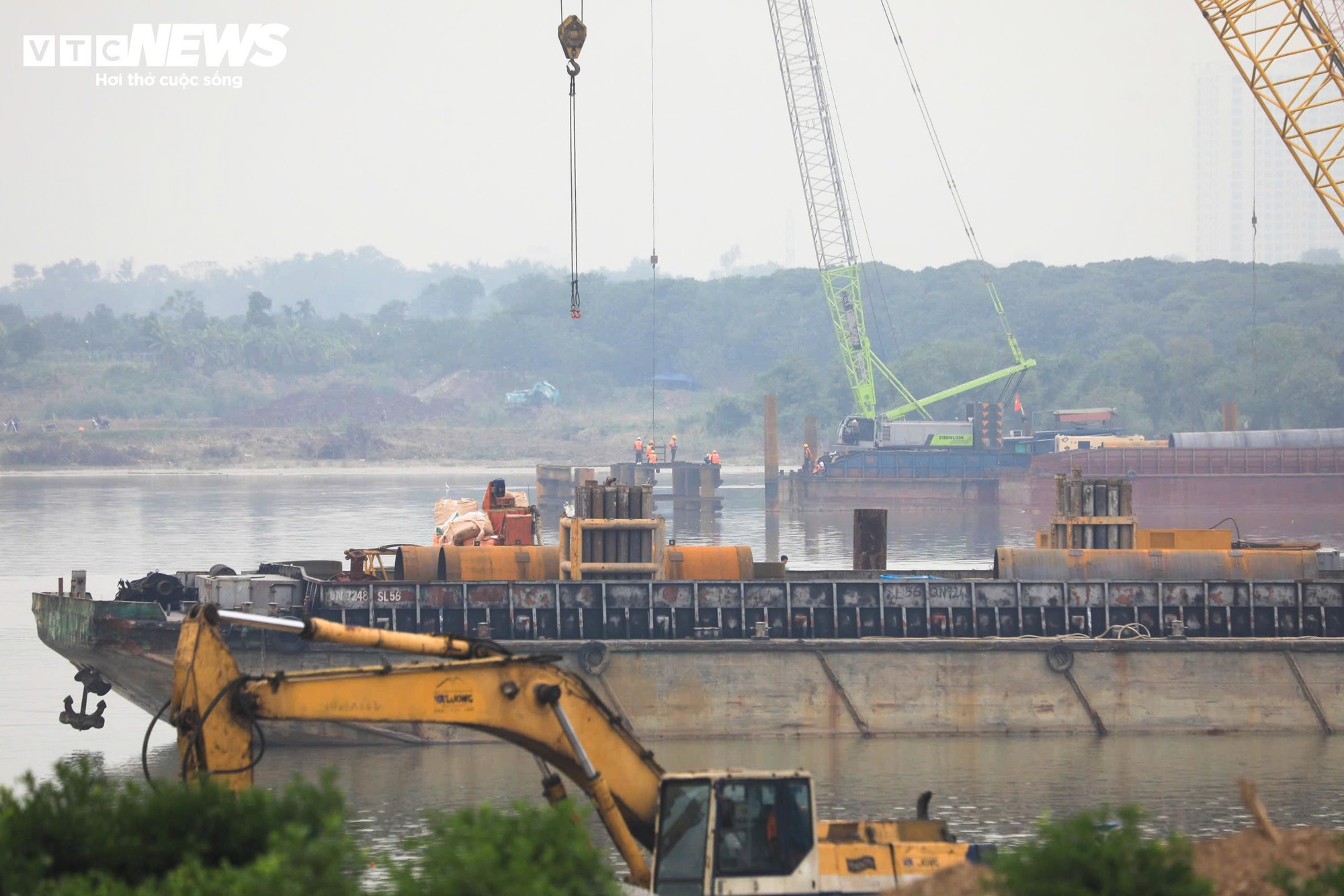 Hình hài cầu gần 12.000 tỷ đồng bắc qua sông Hồng, nối Hà Nội - Hưng Yên - Ảnh 8