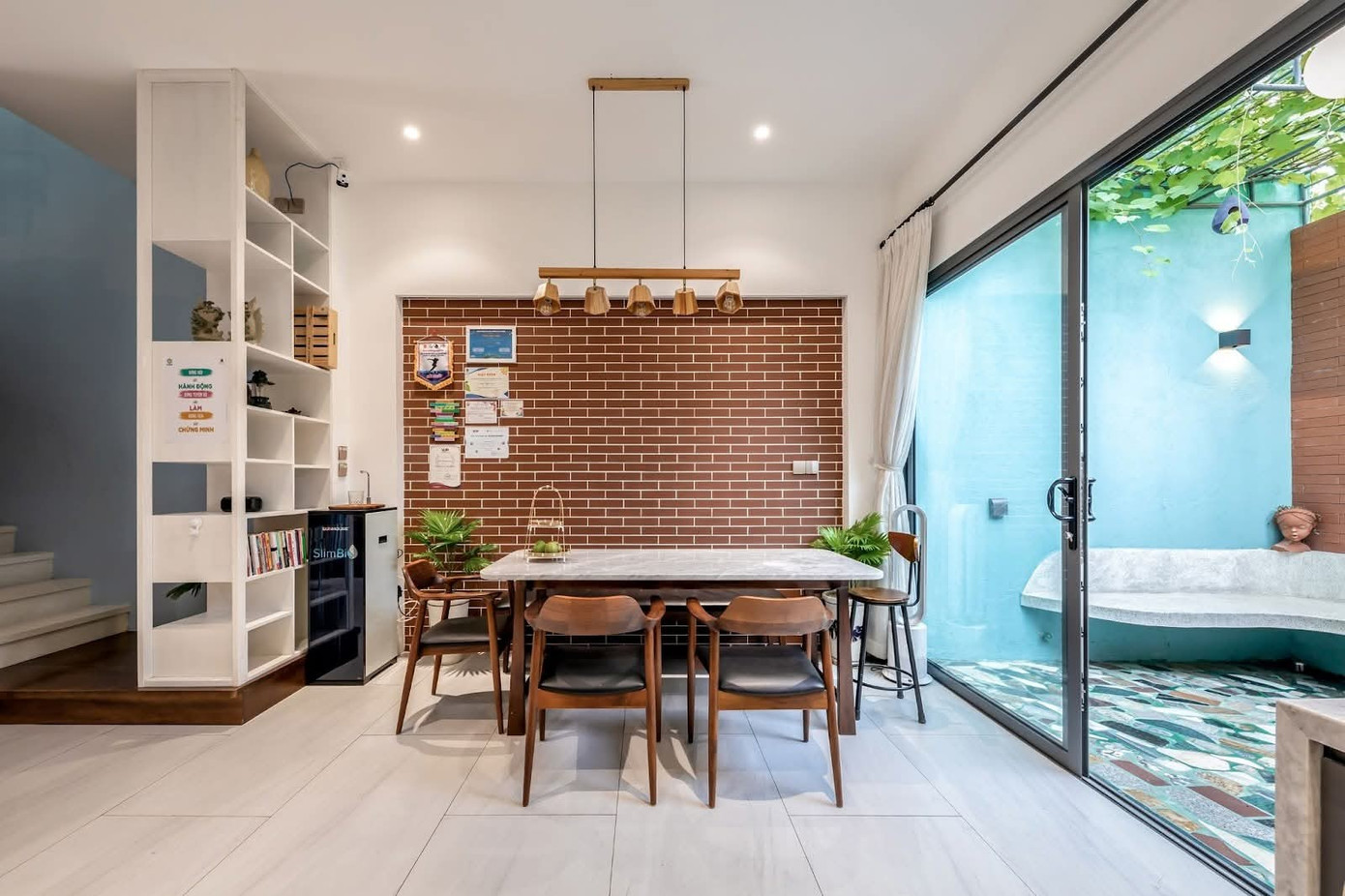 Nhà phố 4 tầng dành khoảng trống cho hoạt động vui chơi của trẻ em - Ảnh 7