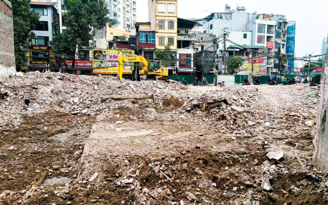 Hà Nội 'gỡ nút thắt' Vành đai 1 - Ảnh 1