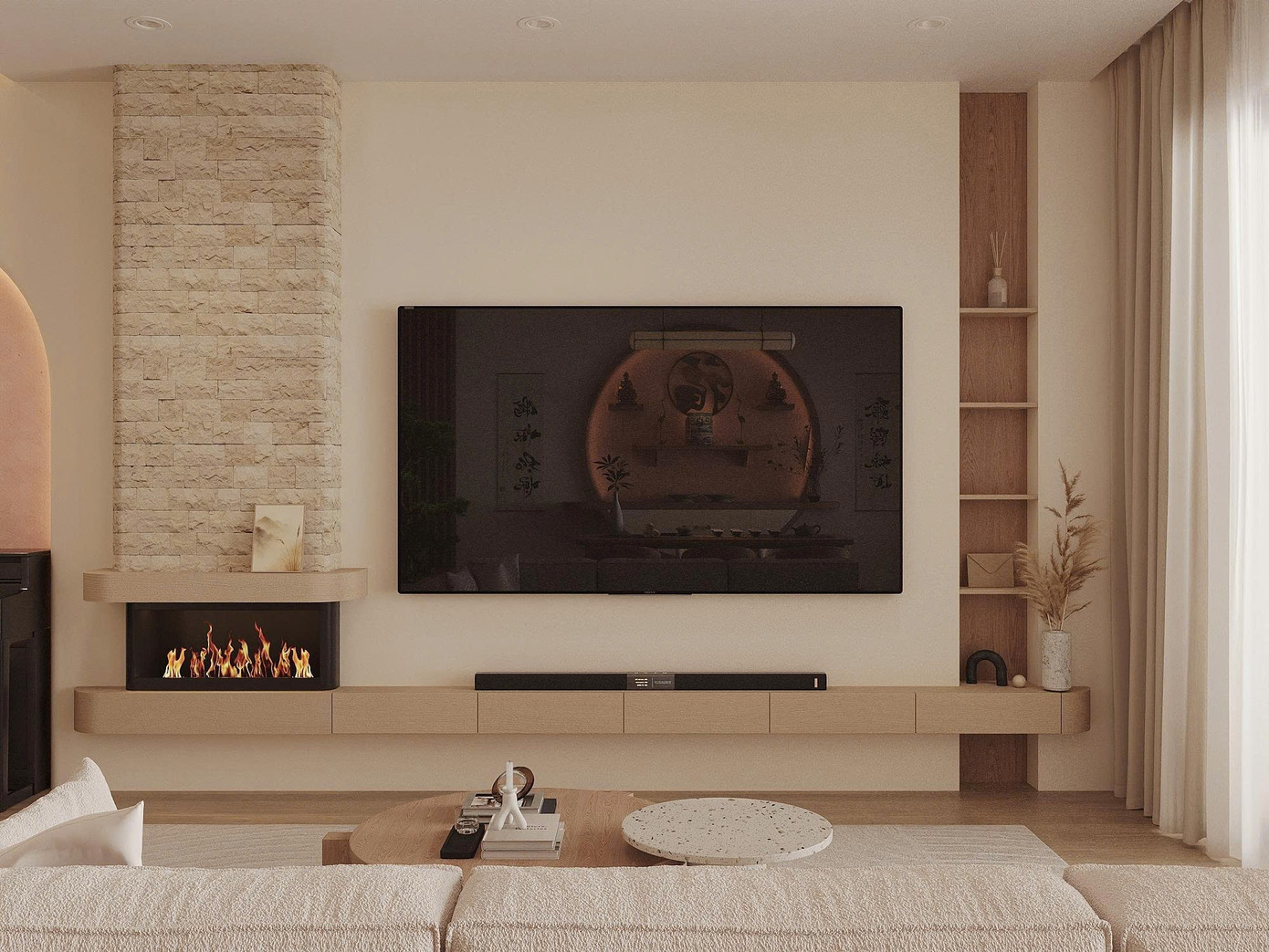 Vợ chồng trẻ cải tạo căn hộ 130m2 với chi phí 600 triệu đồng - Ảnh 4