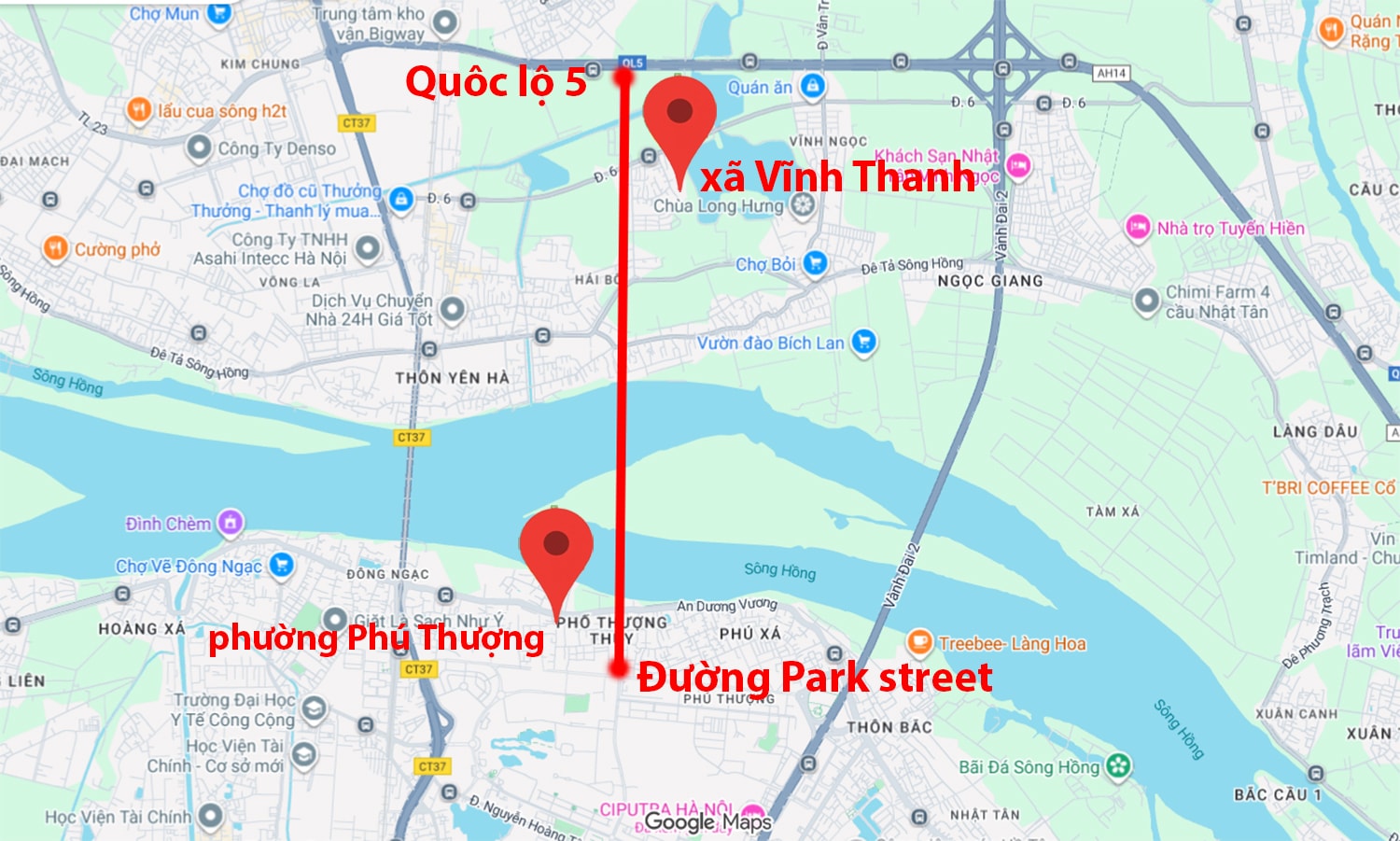 Toàn cảnh khu vực sẽ xây hầm qua sông Hồng gần 22 nghìn tỷ đồng - Ảnh 12