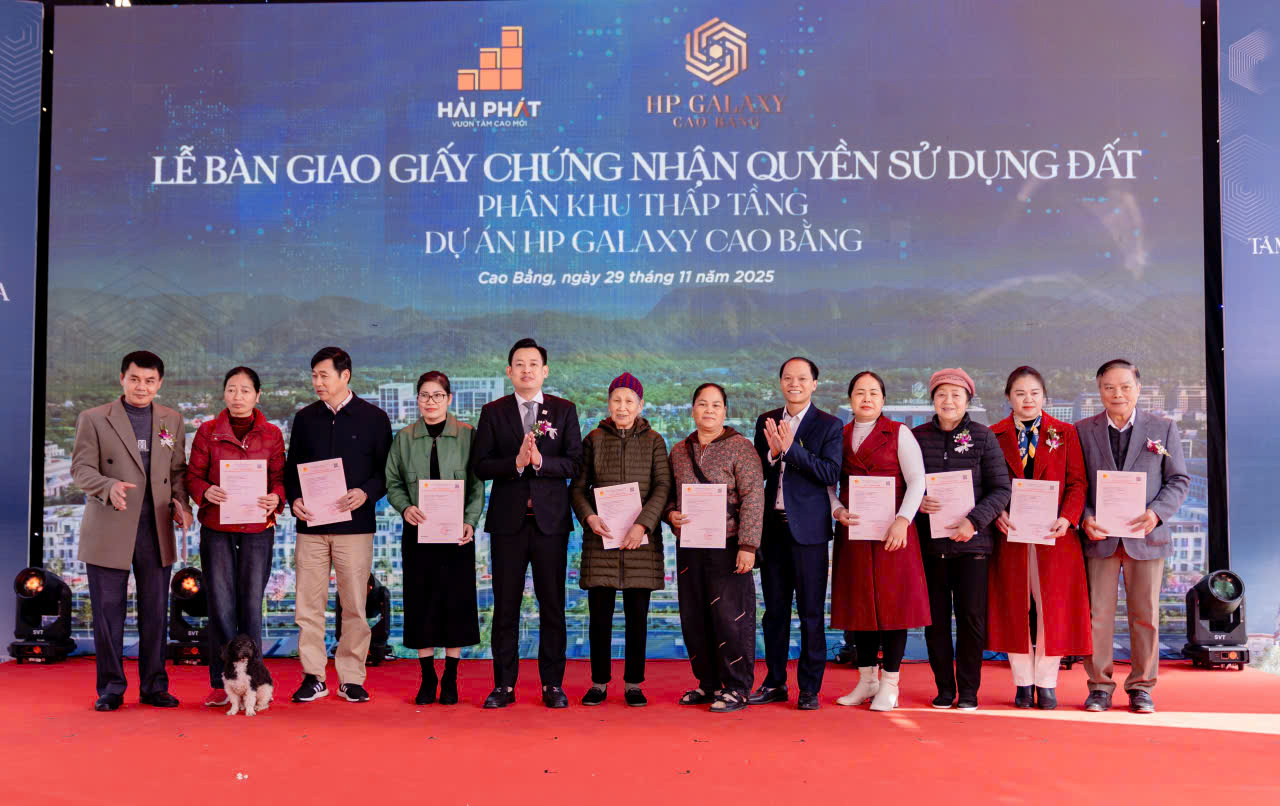 Hải Phát xây dựng khu đô thị kiểu mẫu đáng sống bậc nhất tại Cao Bằng - Ảnh 1