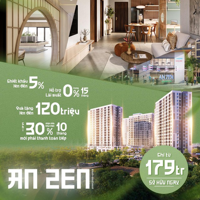 An Zen Residences cập nhật ưu đãi chiết khấu thanh toán tới 5% - Ảnh 2