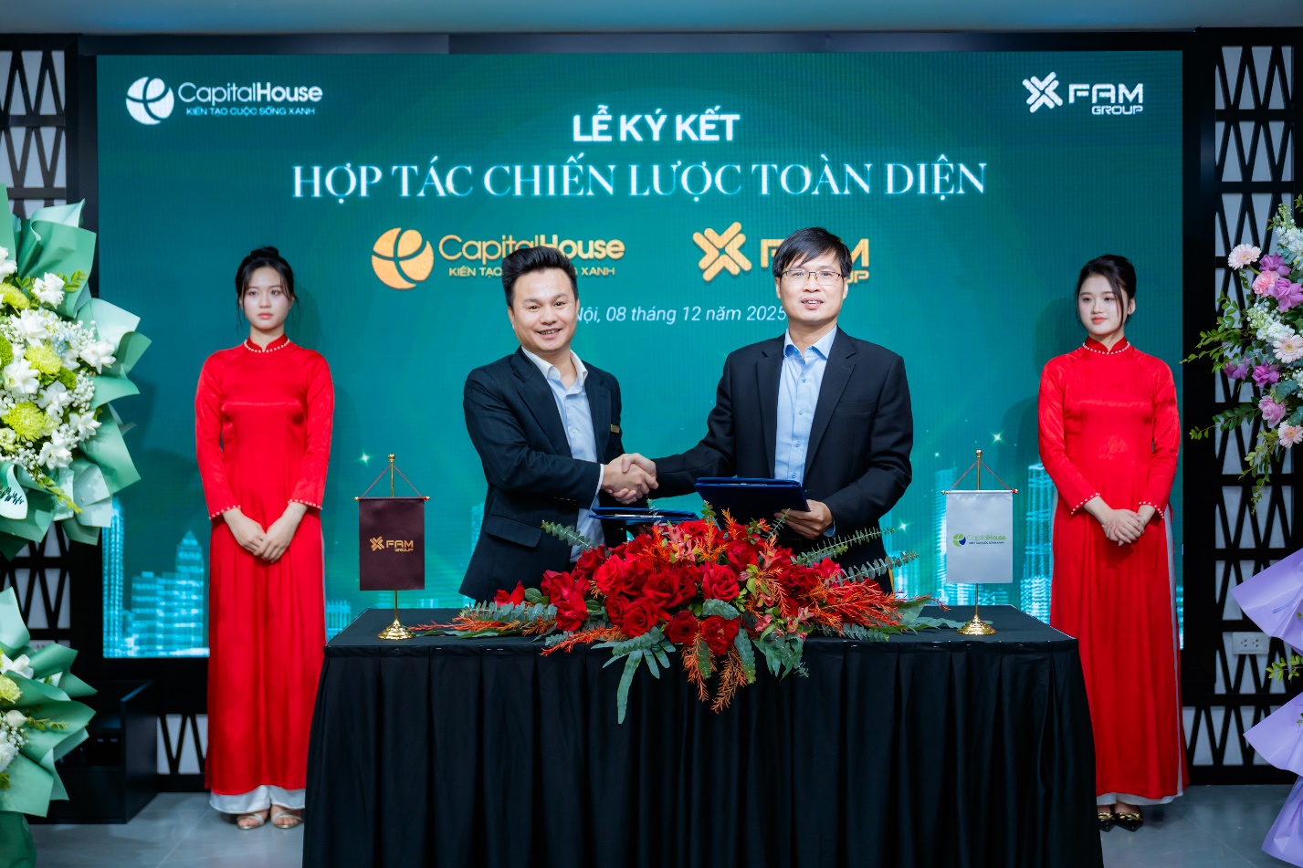 Capital House và Fam Group ký kết thỏa thuận hợp tác toàn diện - Ảnh 1