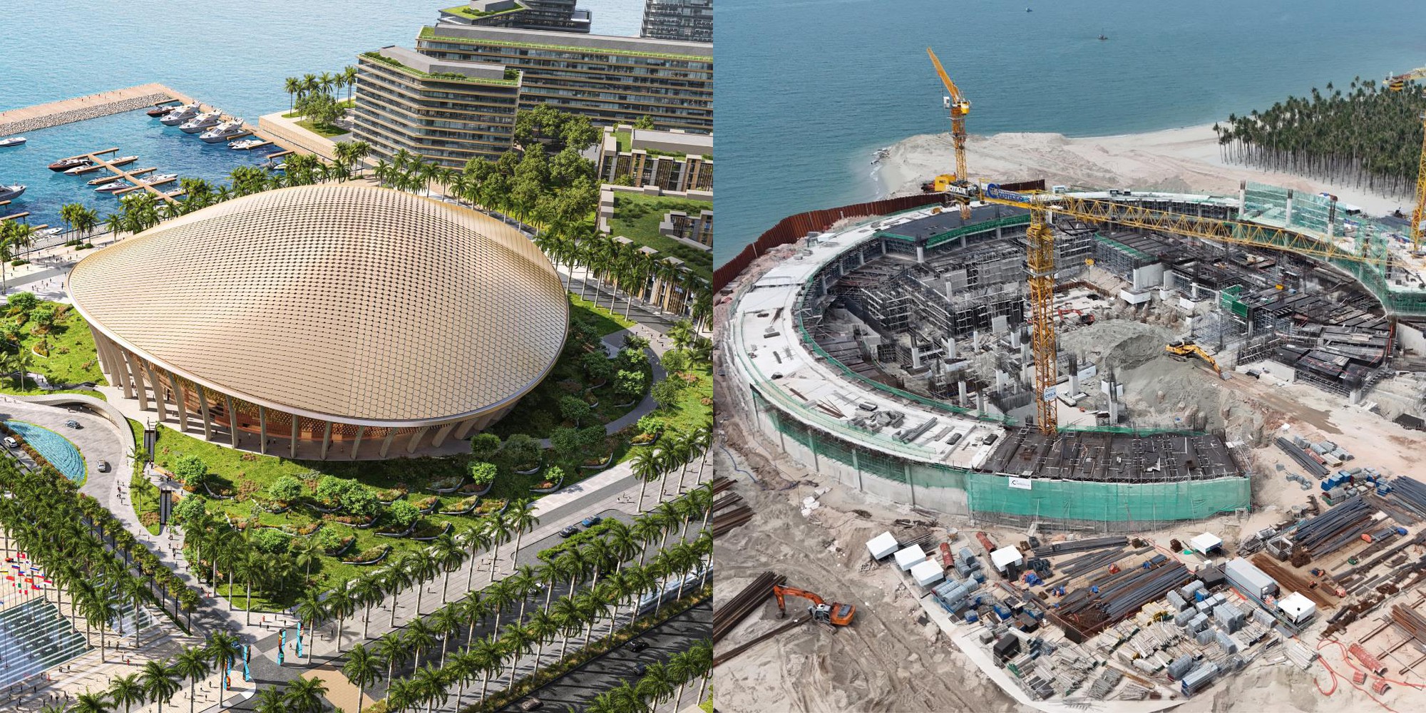 Trung tâm hội nghị APEC tại Phú Quốc được xây dựng với tốc độ vượt kế hoạch - Ảnh 2