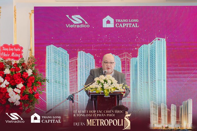 Vietradico - Thăng Long Capital bắt tay khởi động dự án Metropoli5 - Ảnh 2