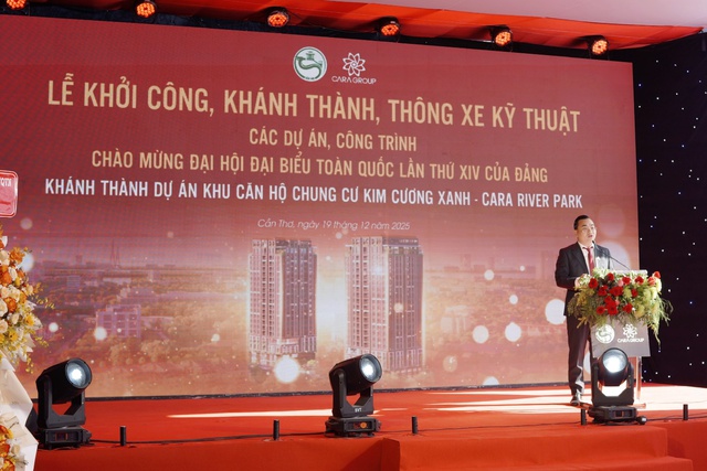 Lễ khánh thành Cara River Park chào mừng Đại hội XIV: Dấu ấn Tổng thầu VictoryCons - Ảnh 2