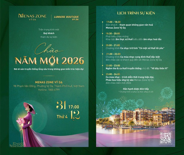 Menas Zone Vỹ Dạ: Hé lộ Countdown 2026, vận hành thử nghiệm khách sạn Lumiere Boutique Vỹ Dạ - Ảnh 2