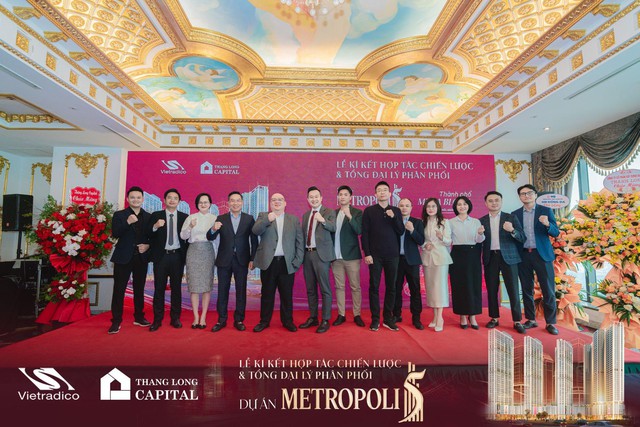 Vietradico - Thăng Long Capital bắt tay khởi động dự án Metropoli5 - Ảnh 4