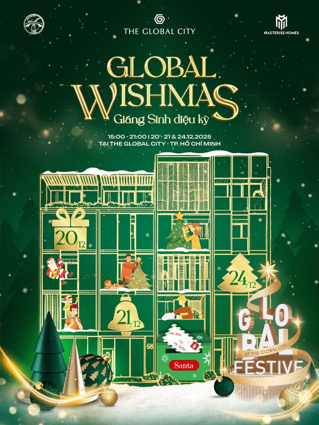 Global Festive - Thắp sáng mùa lễ hội tại The Global City - Ảnh 4