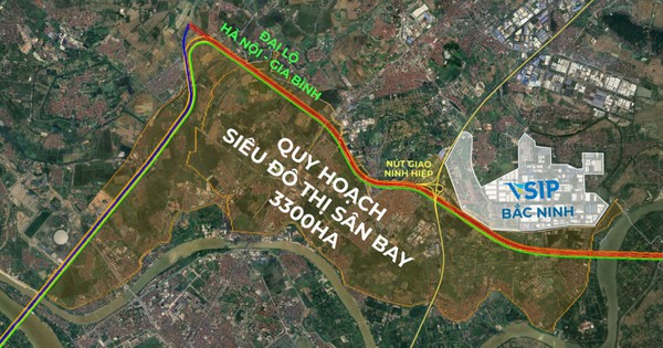 Siêu đô thị 3.300ha kết nối sân bay quốc tế 5 sao lớn bậc nhất miền Bắc