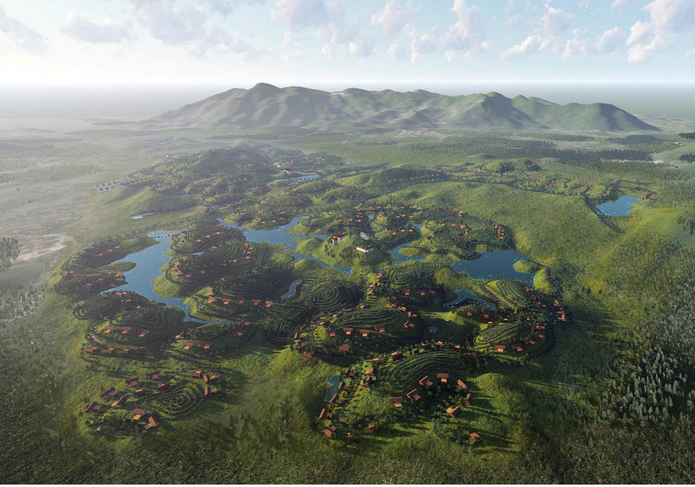 Vingroup khởi công đô thị nghỉ dưỡng suối khoáng và tổ hợp thể dục thể thao Mỹ Lâm – Tuyên Quang - Ảnh 3