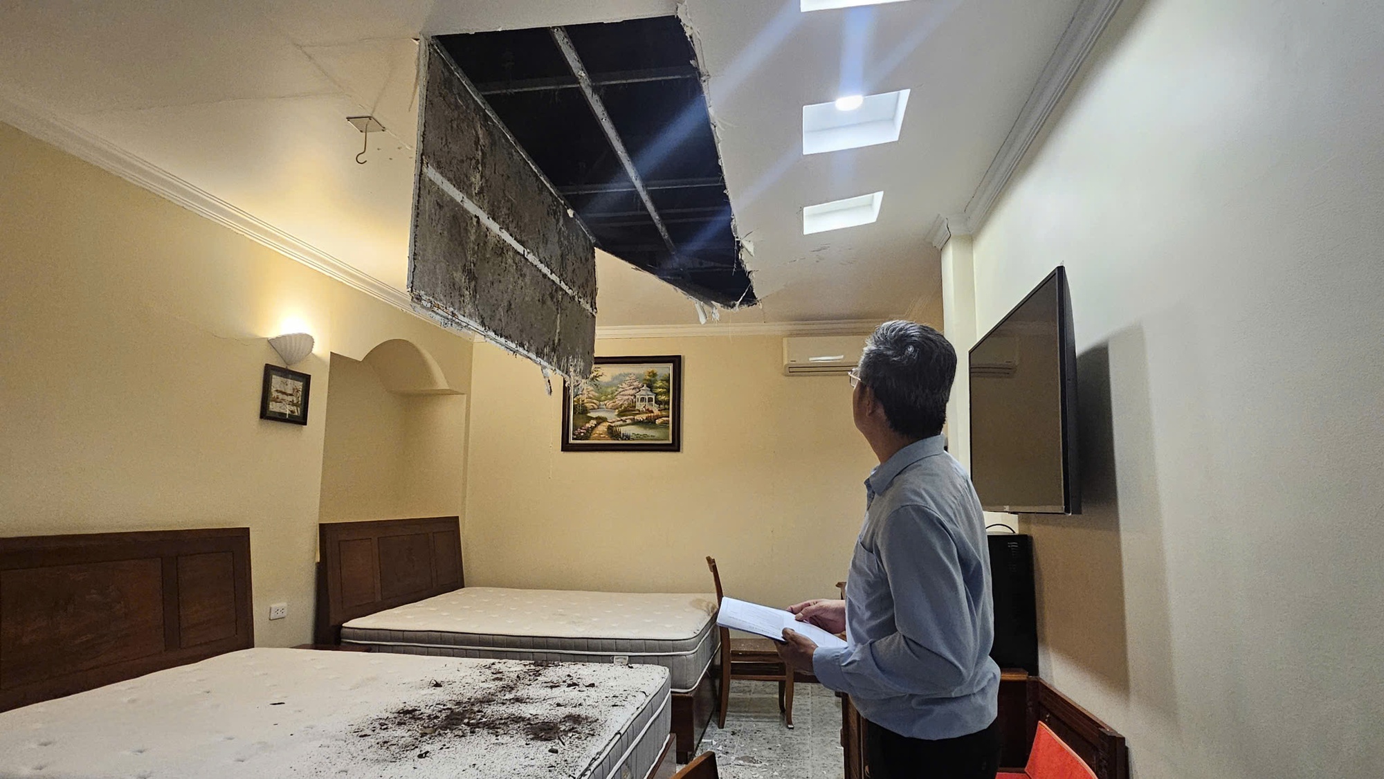 Xây chung cư Stown Gateway làm nứt tường, sụt lún: Chủ Resort 4 sao ở TPHCM đề nghị ngừng thi công - Ảnh 3