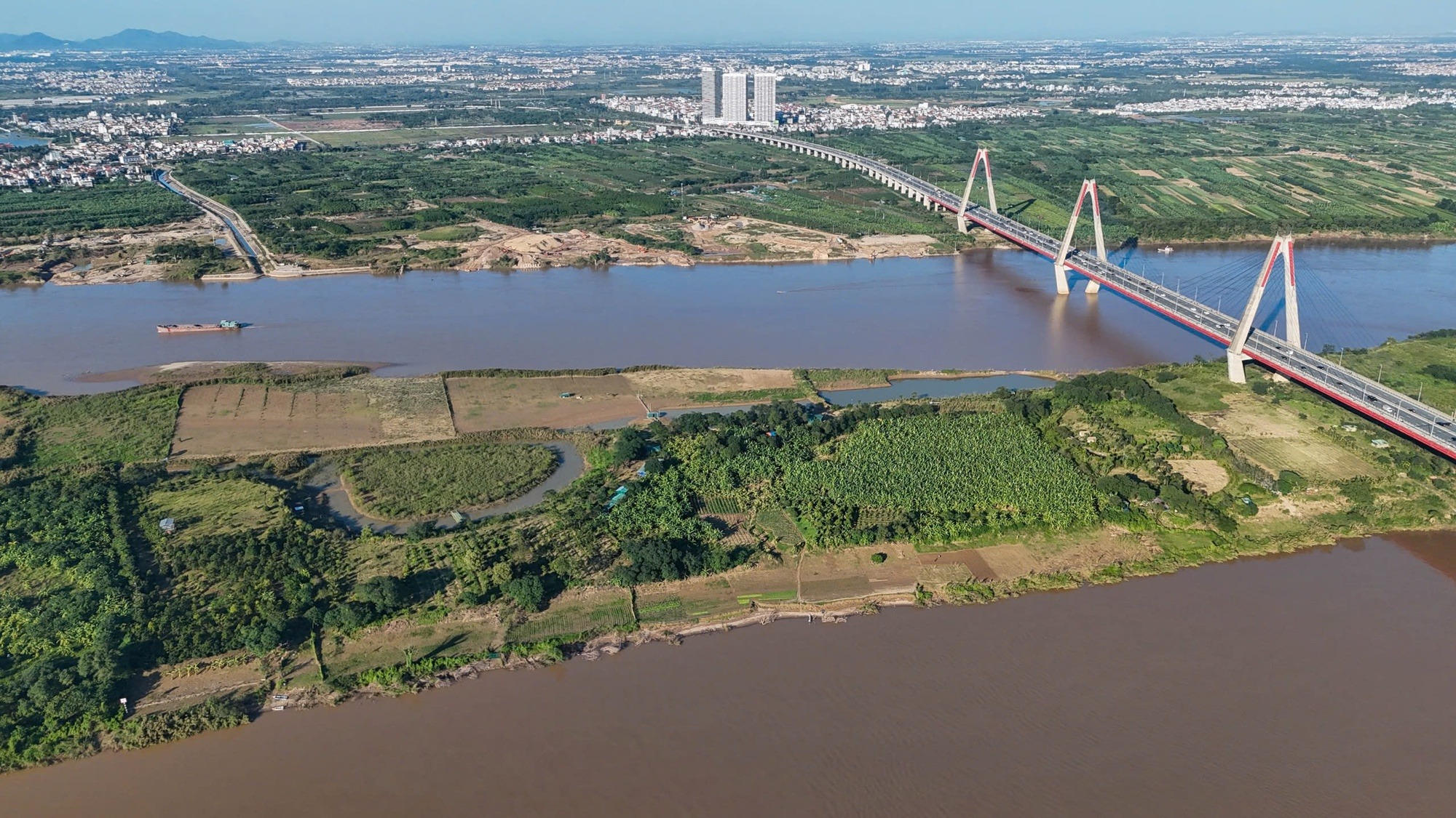 Thần tốc: Sắp khởi công siêu dự án 338.000 tỷ đồng mô hình "thành phố bọt biển" tạo kỳ tích sông Hồng, sẽ có công viên lớn chưa từng có - Ảnh 1