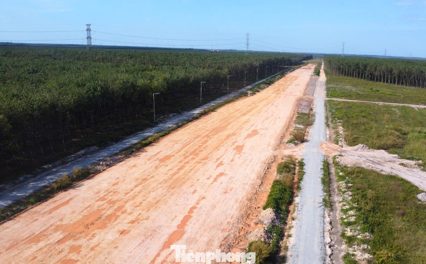 Hình hài đường cao tốc TPHCM đi Tây Nguyên sau gần 1 năm khởi công - Ảnh 2