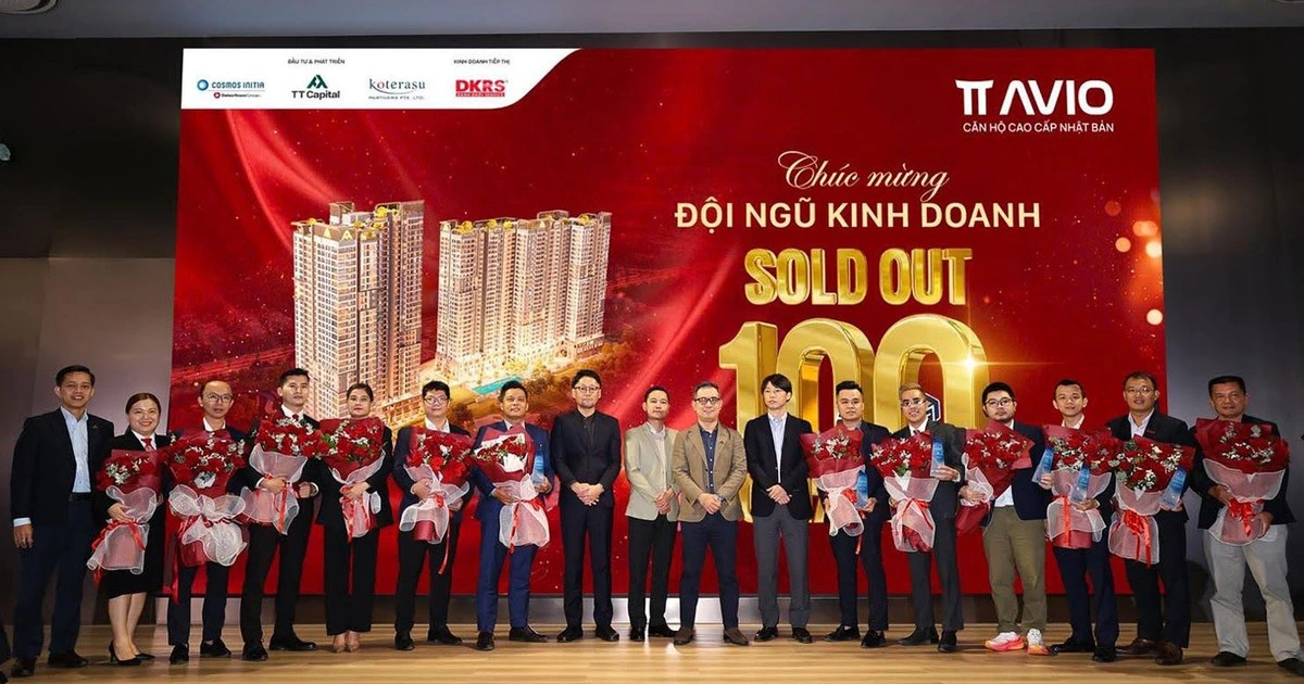 TT AVIO sold out dự án - 1 năm kỳ tích của liên doanh Nhật Bản