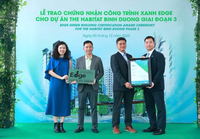 The Habitat Binh Duong giai đoạn 3 đạt chứng nhận EDGE - Ảnh 3