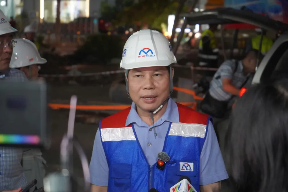 Tuyến metro số 2 Bến Thành - Tham Lương triển khai máy TBM khoan ngầm - Ảnh 1