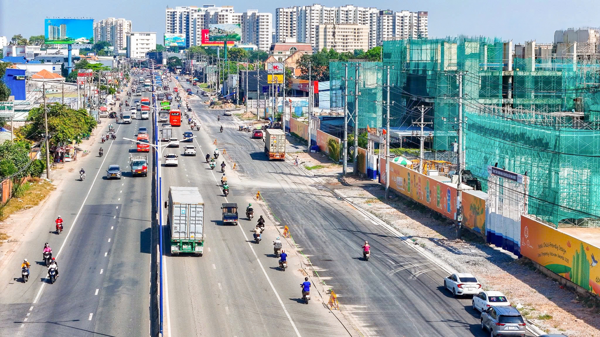 Công trường La Pura mặt tiền Quốc lộ 13 hiện tại có gì? - Ảnh 3