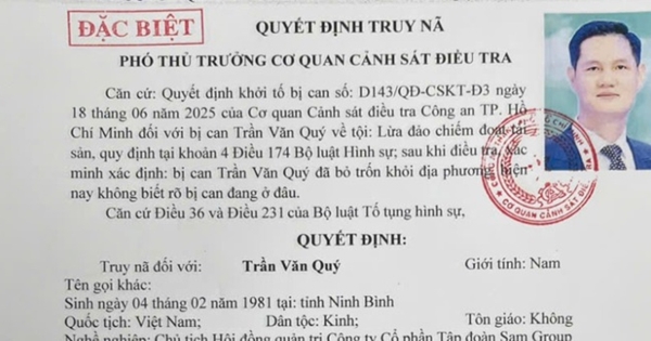 Truy nã đặc biệt Chủ tịch HĐQT Công ty Cổ phần Tập đoàn Sam Group
