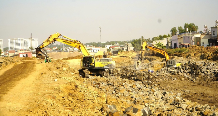 Hình ảnh thi công xuyên Tết ở sân bay Long Thành, cao tốc Biên Hòa - Vũng Tàu - Ảnh 9