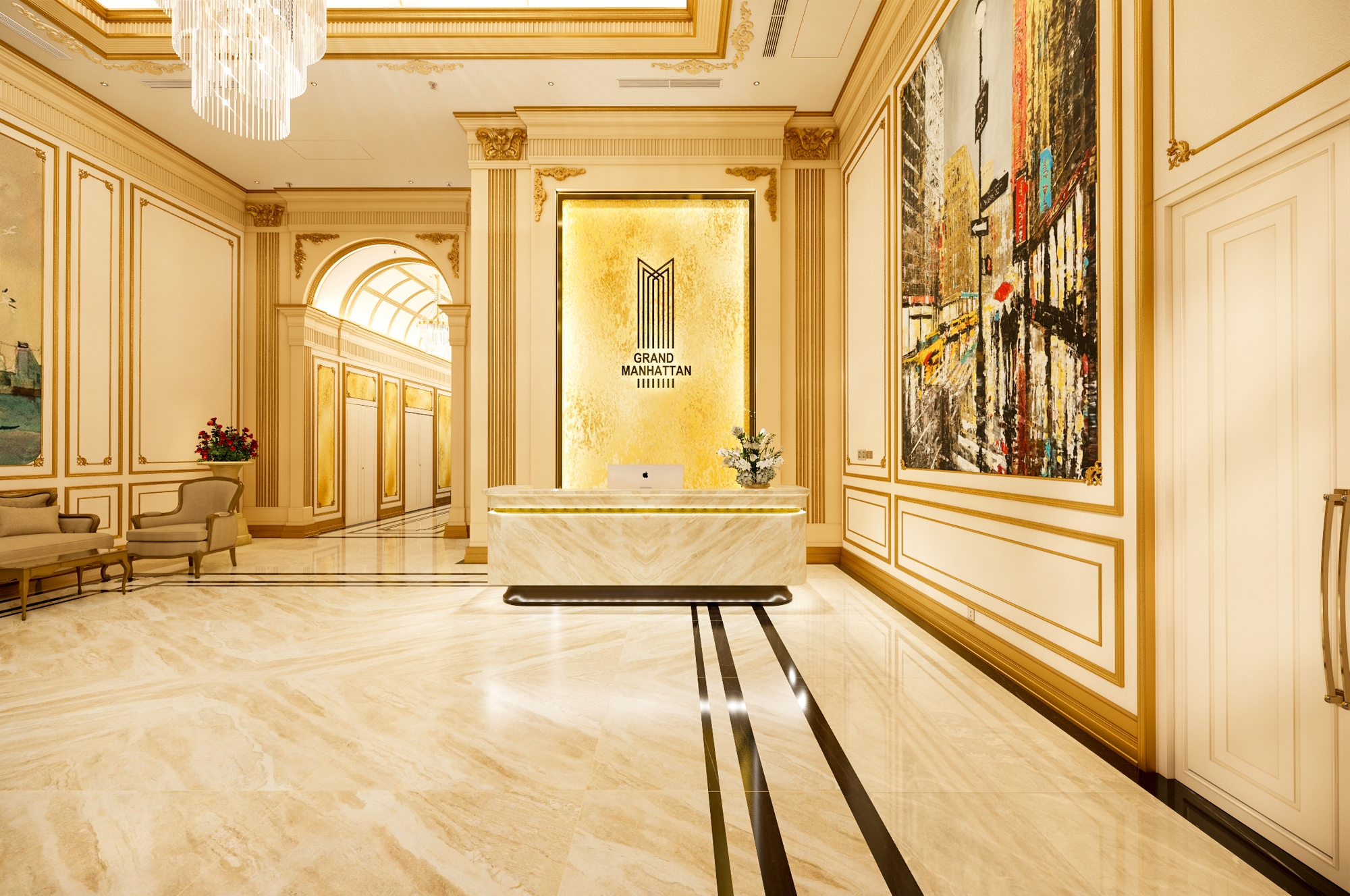 The Grand Manhattan của Novaland tăng tốc thi công, chính thức cất nóc tháp cuối cùng - Ảnh 3