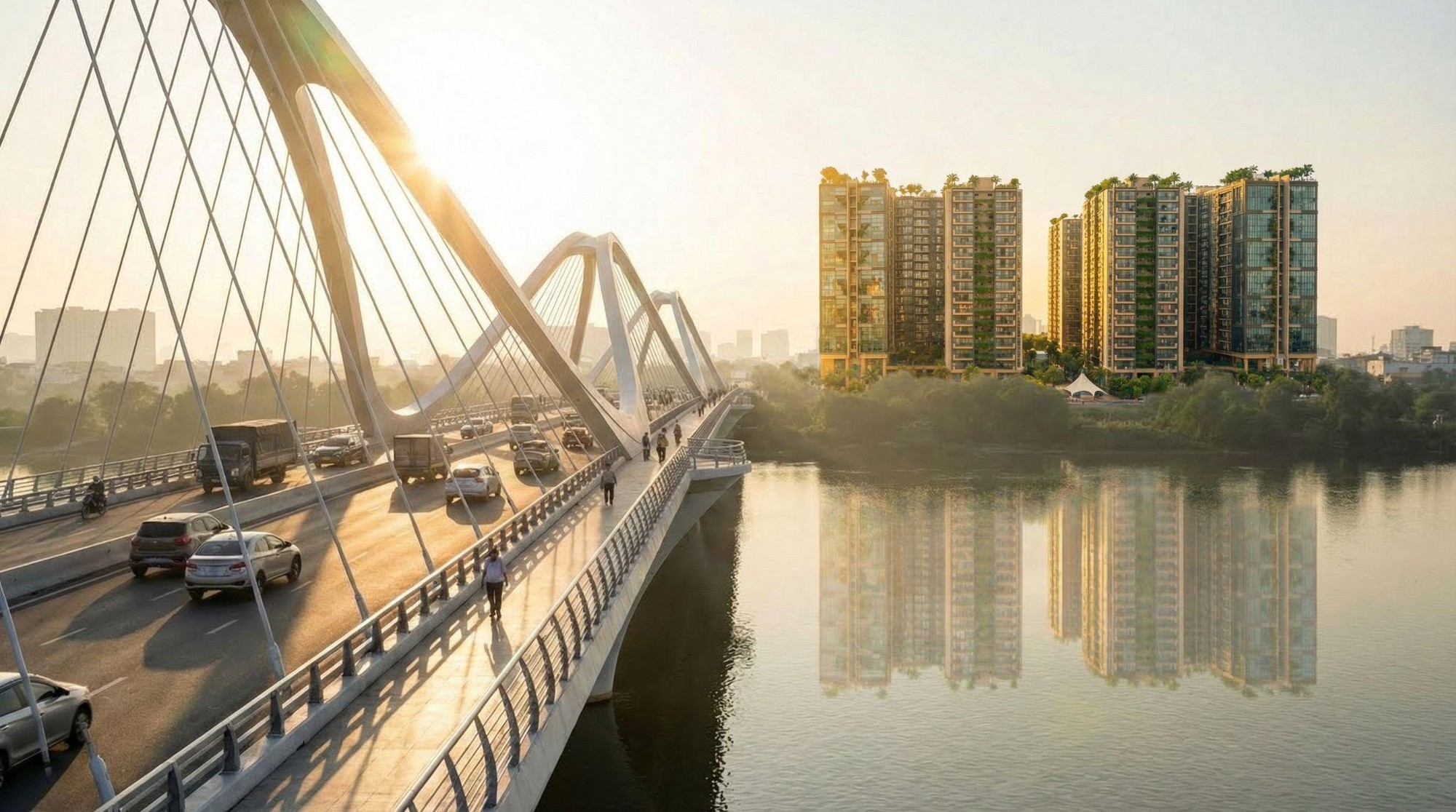 Đất Xanh Miền Bắc chính thức phân phối căn hộ hạng sang Platinum Long Biên - Ảnh 1