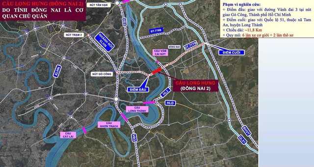 Khởi công cầu Long Hưng 11.500 tỷ đồng: Dự án bất động sản nào hưởng lợi trực tiếp từ trục TP.HCM - Đồng Nai? - Ảnh 1