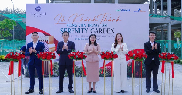 Lan Anh Avenue khánh thành công viên trung tâm 2000m2