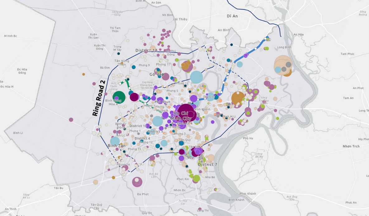 Giá bất động sản gần metro ở TP.HCM tăng gấp đôi so với mặt bằng thị trường - Ảnh 2