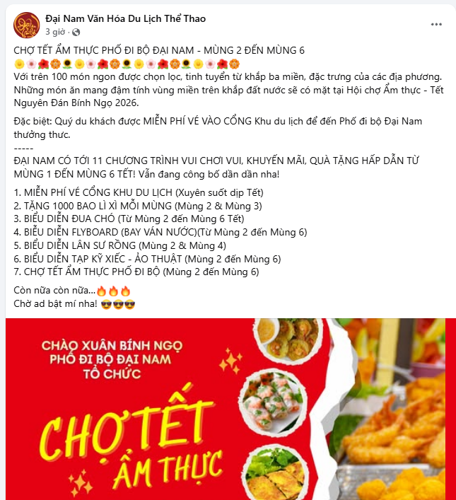 Khu du lịch Đại Nam của bà Nguyễn Phương Hằng liên tiếp tung loạt thông báo - Ảnh 2