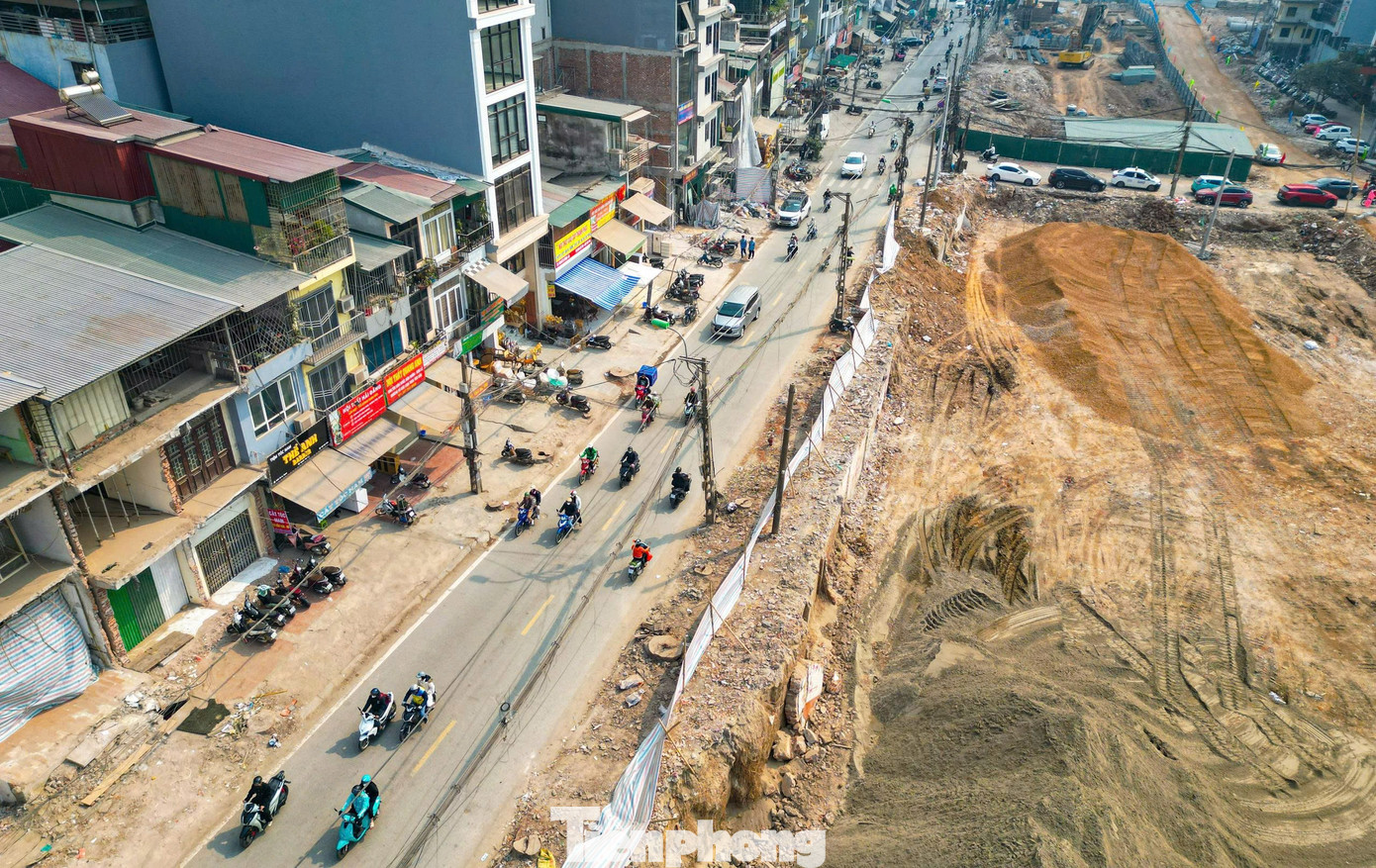 Toàn cảnh tuyến Vành đai 1 đoạn Hoàng Cầu – Voi Phục ngày thông xe kỹ thuật - Ảnh 6