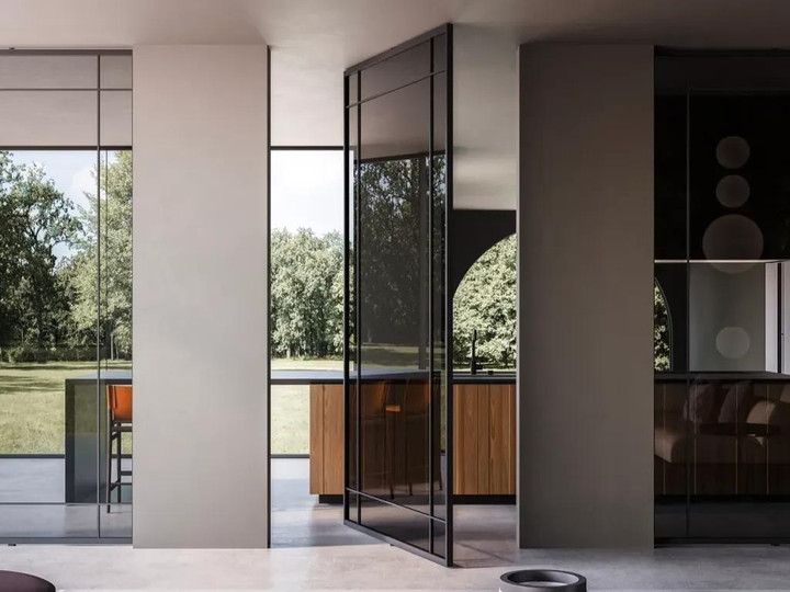 Những mẫu vách ngăn phòng khách và bếp độc đáo - Ảnh 6