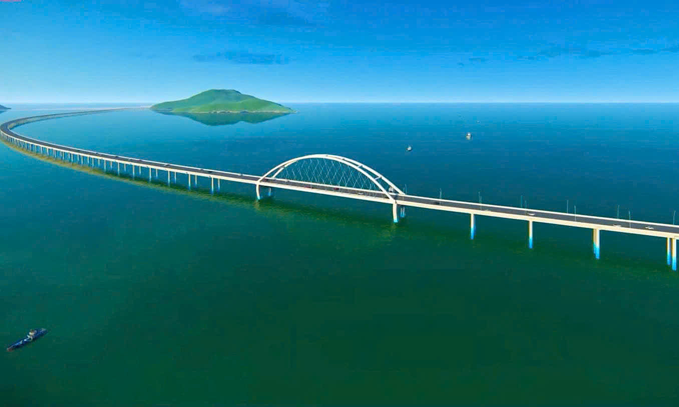 Cầu vượt biển hơn 18km, dài nhất Đông Nam Á của Việt Nam có chuyển biến mới - Ảnh 1